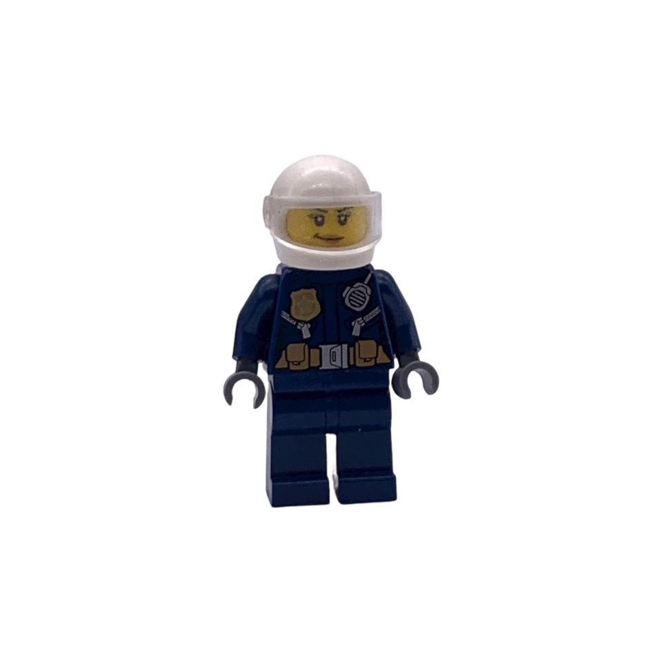 Lego City Minifigure Police ATV Driver Female aus Set 60243 cty11 in Goch