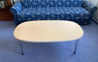 Stabiler Couchtisch Oval Birke Dekor 120 cm Hessen - Hammersbach Vorschau