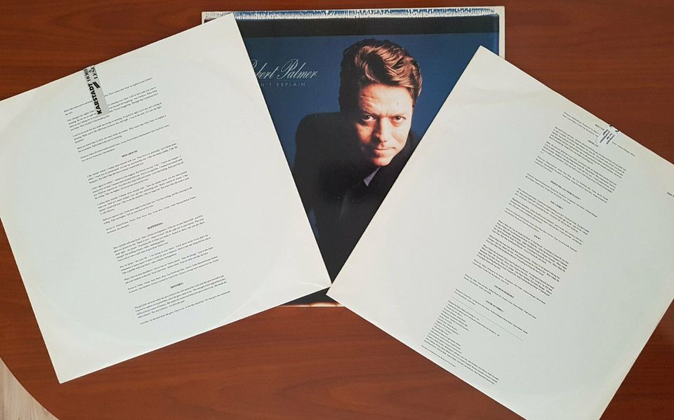 ROBERT PALMER DON`T EXPLAIN 2 X VINYL LP in Hamburg