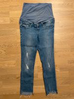 Umstands-Jeans ankle von H&M in hellblau, Gr. 40 München - Thalk.Obersendl.-Forsten-Fürstenr.-Solln Vorschau