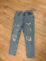 Hose Löcher high Waist blau Primark Niedersachsen - Bremervörde Vorschau