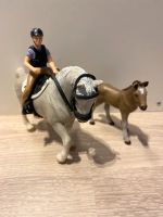 Schleich Pferd mit Fohlen und Reiter Schleswig-Holstein - Schacht-Audorf Vorschau