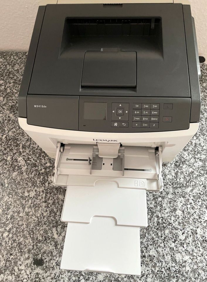 Lexmark MS415dn Laserdrucker Drucker schwarz-weiß TOP in Freiburg im Breisgau