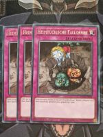 3x Heimtückische Fallgrube Yugioh DEU Bayern - Rosenheim Vorschau