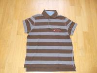 Polo-Shirt von BOSS Größe M braun-grau gestreift Bayern - Neu Ulm Vorschau