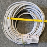 Kabel NYM-J 5x1,5. Ca. 65 Meter Bayern - Wehringen Vorschau