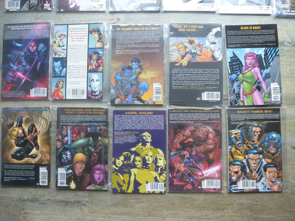 Marvel Exiles 10 Sammelbände Graphic Novels englisch Paket in Kiel
