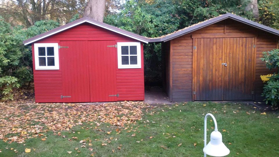 Gartenhaus,Gartenzaun,Reparatur Dach,Terrasse,Dämmung,Lasur in Hamburg