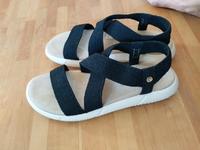 Damen Sandalen schwarz Münster (Westfalen) - Albachten Vorschau