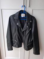 Mango Lederjacke, Bikerjacke, schwarz Schleswig-Holstein - Gettorf Vorschau
