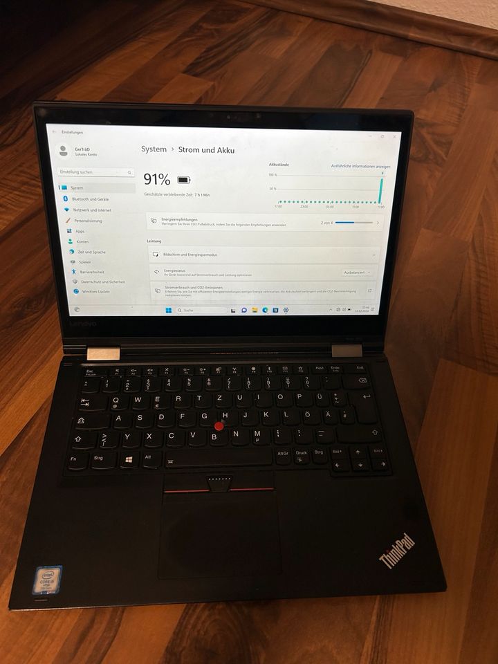 Yoga 370 Lenovo Thinkpad Windows 11 Pro in Berlin