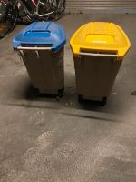 Rubbermaid Mülleimer gelb und blau Müll Tonne Rheinland-Pfalz - Limburgerhof Vorschau