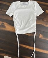 ZARA T-Shirt cropped top Bänder weiß S wie NEU Hessen - Oberursel (Taunus) Vorschau