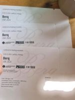3× Berq Tickets Freiburg 03.12.24 Baden-Württemberg - Offenburg Vorschau