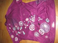 crane 38 M Sportshirt Fahrradshirt lila Punkte mit Fach T-Shirt Hessen - Hüttenberg Vorschau
