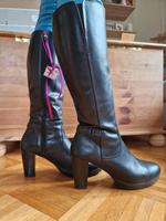 Stiefel (Leder) Größe 40 von Tamaris Nordrhein-Westfalen - Brilon Vorschau