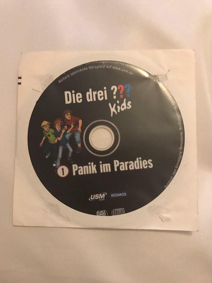Die drei Fragezeichen Kids Hörspiel (Panik im Paradies) Neu in Hamburg