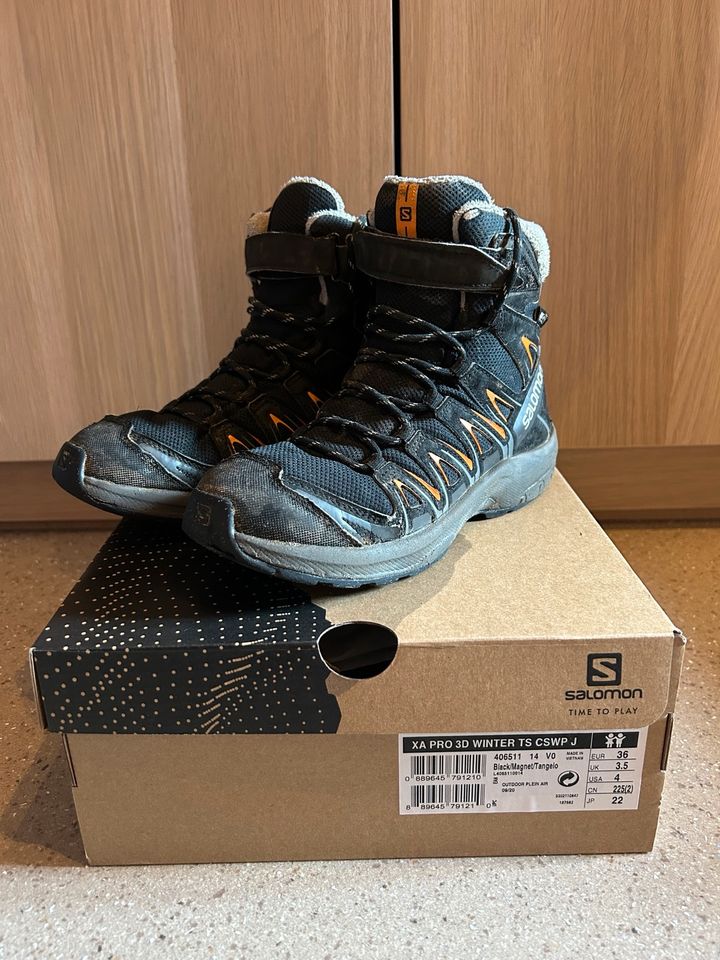 Salomon Winterstiefel XA Pro Winter schwarz Gr. 36 in Pappenheim