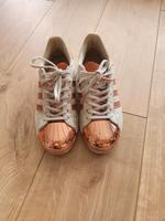 Adidas Superstar 80s Metal Toe off rosè-gold ecru beige Gr. 38 Bayern - Ampfing Vorschau