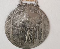 WMF Zinn Wandteller, Wandmedaille Sachsen-Anhalt - Zörbig Vorschau