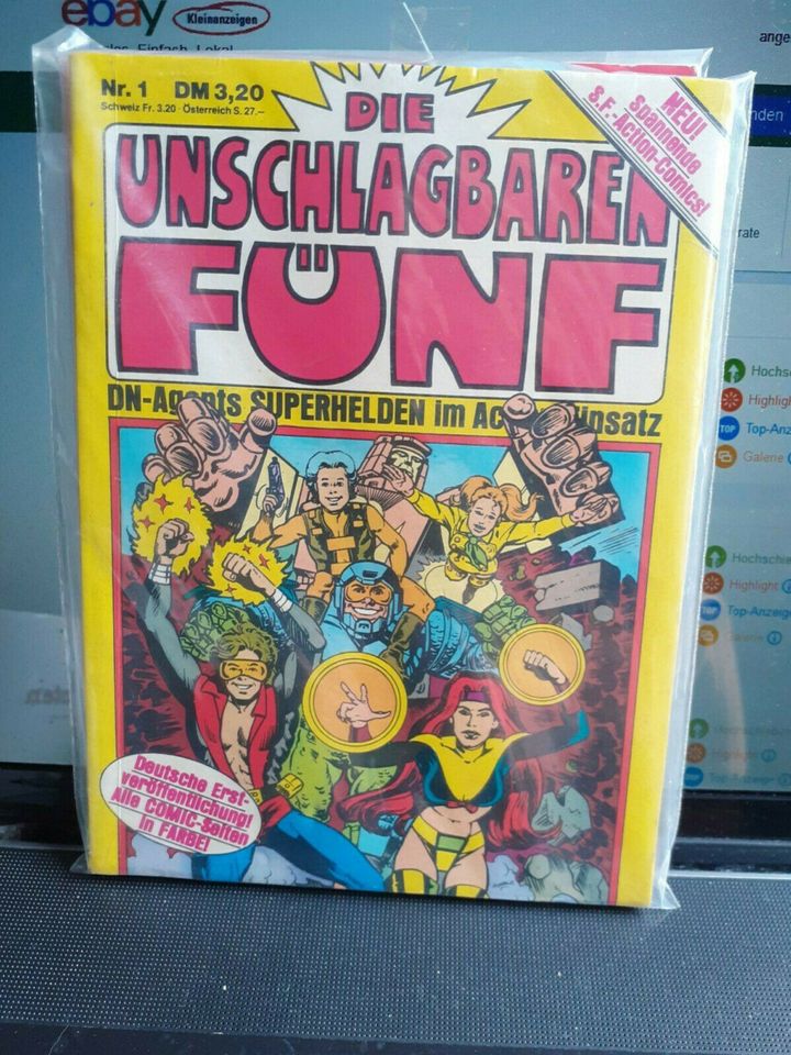 Marvel DC Die unschlagbaren Fünf TB Nr. 1 S.F. Comic in Buesum
