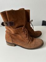 Tommy Hilfiger Stiefel 39 Wildleder braun Niedersachsen - Braunschweig Vorschau