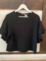 Schwarze lockere Bluse trompetenärmel H&M Nordrhein-Westfalen - Lichtenau Vorschau