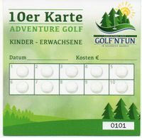 Neustädter Waldbad 10er Karte Adventure Golf ´N´Fun Bayern - Neustadt Vorschau