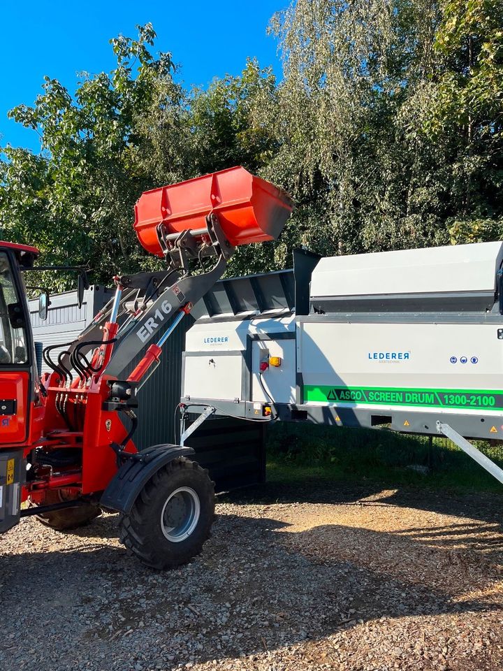 ASCO SD Compact | Bunkererweiterung | Mobile Siebanlage | Trommel in Torgelow