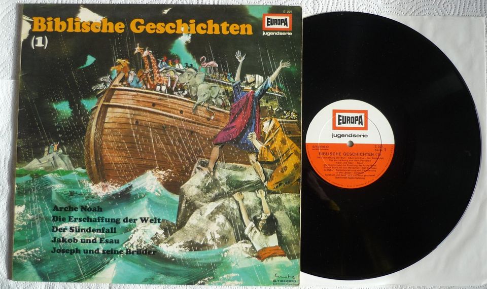 VINYL LP BIBLISCHE GESCHICHTEN 1 EUROPA in Wesel