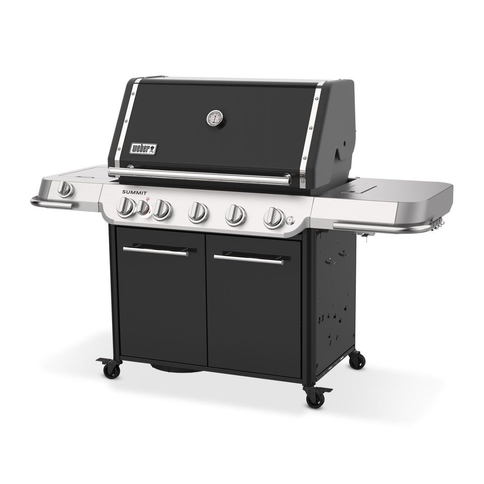 Weber Summit FS38 E Gasgrill Schwarz Sear Zone BBQ in Dortmund