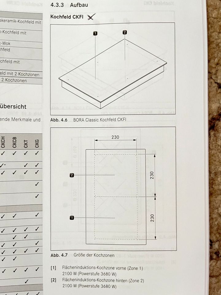 BORA CKFI Induktionskochfeld 2 Stück in Chemnitz