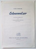 Noten Klavier Akkordeon "Schneewalzer" nach Koschat Niedersachsen - Wasbüttel Vorschau