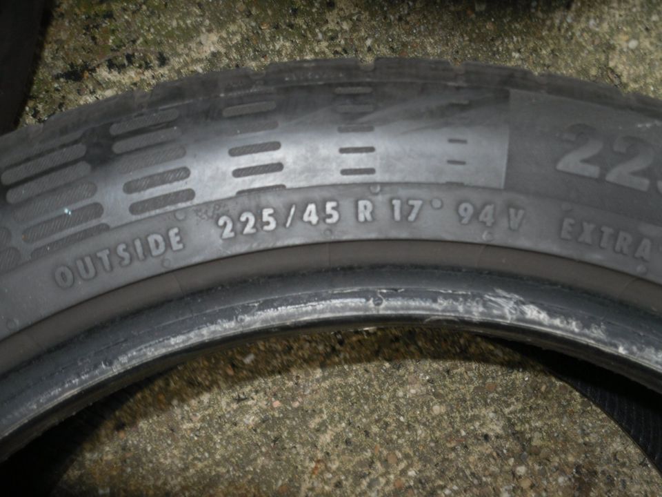 225/45 R17 94V EXTRALOAD CONTI ECO CONTACT 5, 4 Stück DOT 2318 in Oberhausen