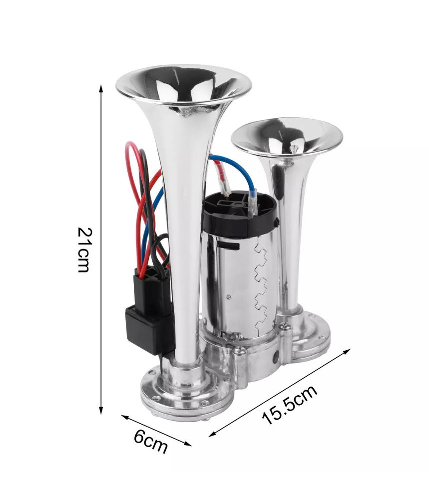 Paar 12V 150db Nebelhorn Lufthorn Druckluft Horn Hupe Kompressor für LKW  Boot: Hochwertige Autoteile von Online-Autoteilehandel maxpeedingrods –  SHPMXRDE