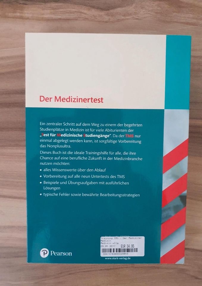 Buch Training TMS Test Medizinertest in Zehdenick