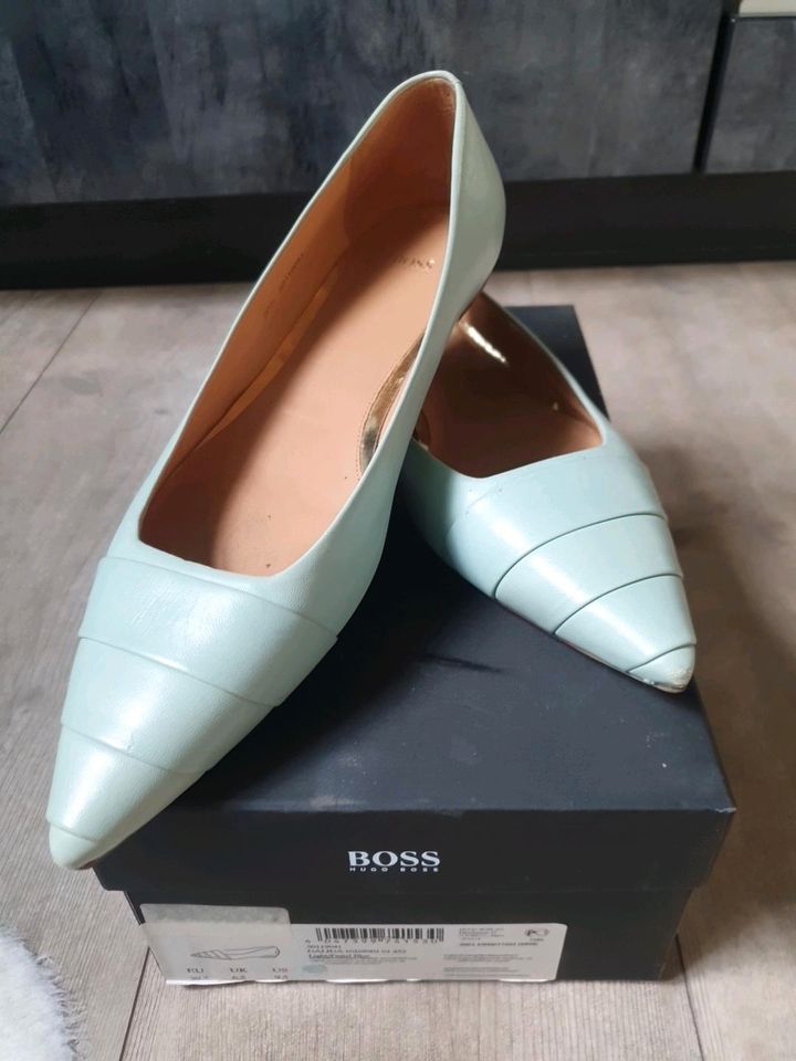 Boss damen schuhe dalida gr 39.5 türkis in Minden