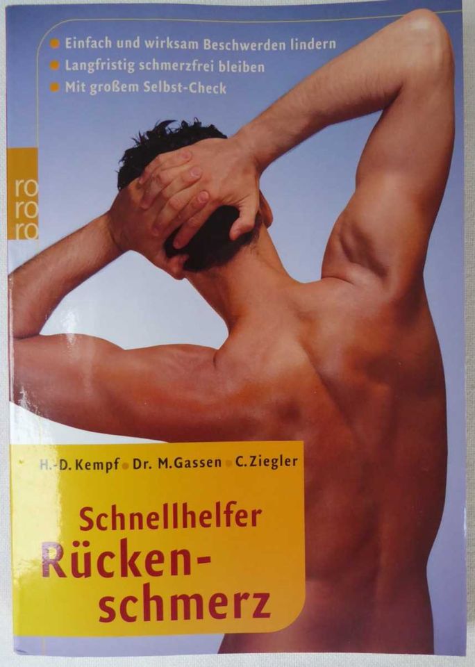 Buch "Rückenschmerzen lindern" in Cottbus