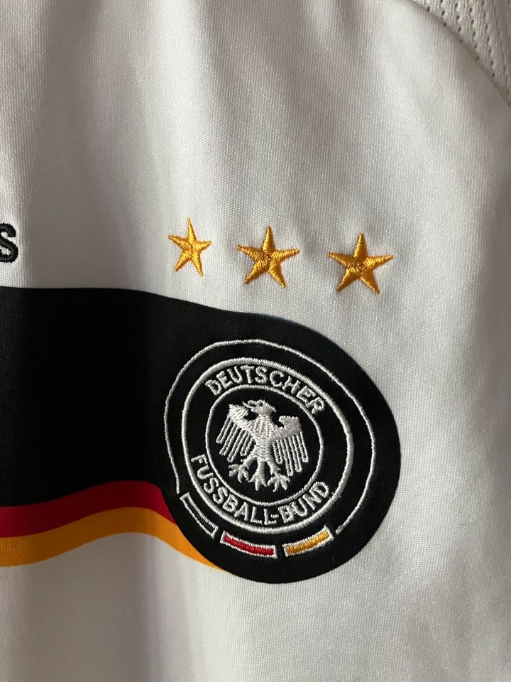 Adidas DFB Trikot Fußball weiß Gr.158 in Troisdorf