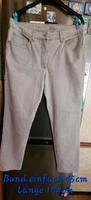 Hose Gina Benotti 44 Stretch/Elasthan beige Sachsen-Anhalt - Weißenfels Vorschau