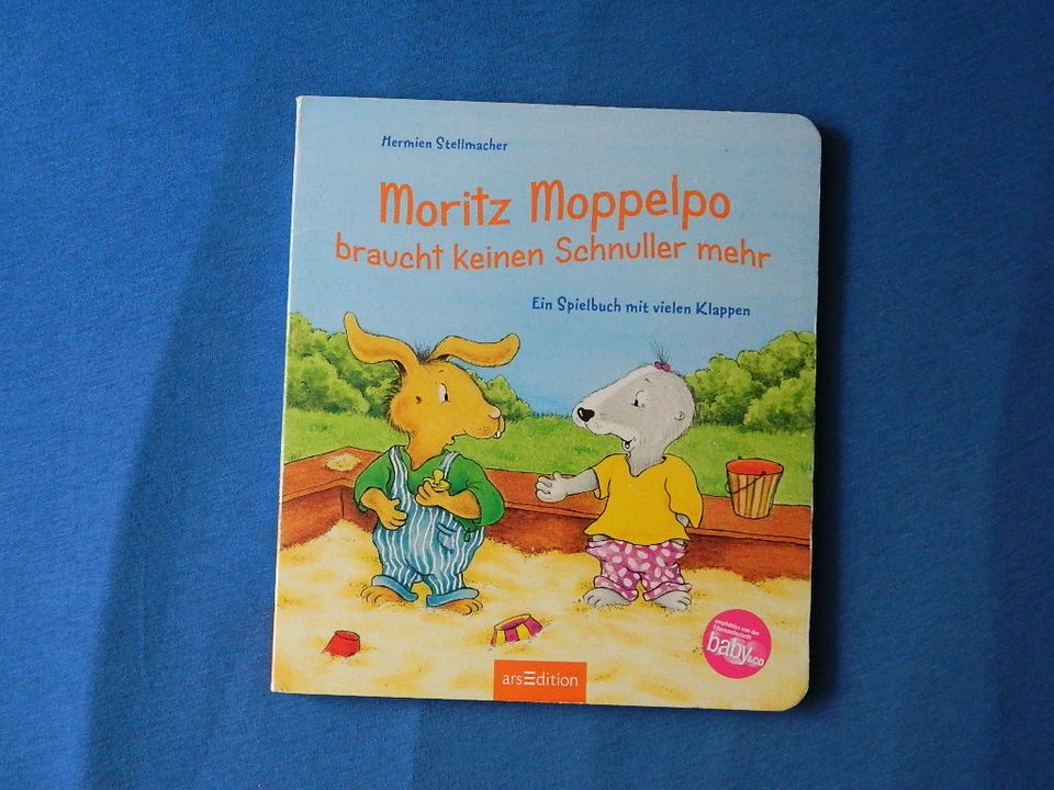 Moritz Moppelpo braucht keinen Schnuller mehr - Ein Spielbuch mit in Leipzig