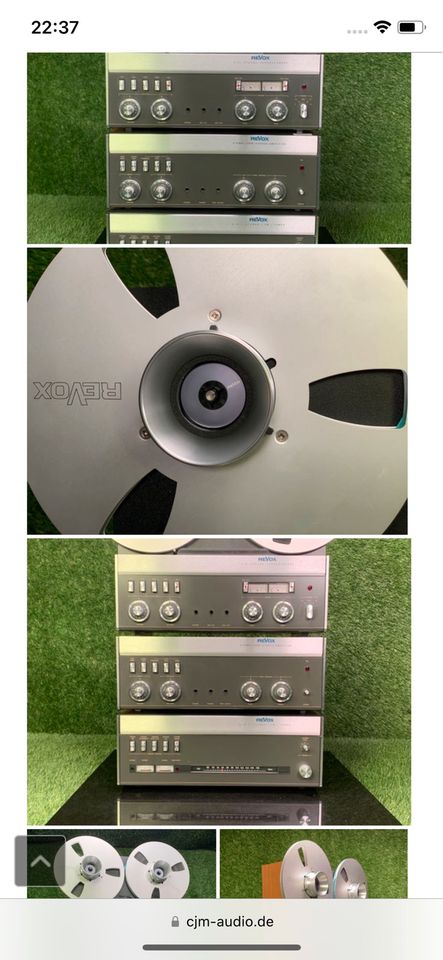 Revox A76 Tuner A78 MKII Vollverstärker A77 Tonbandgerät in Friedberg (Hessen)