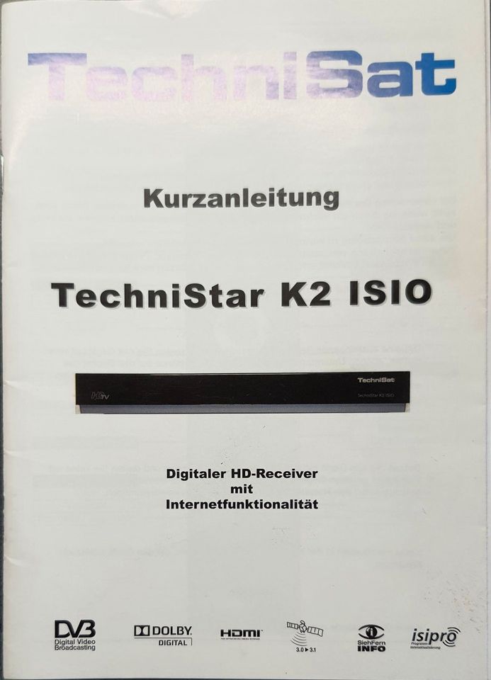 TECHNISTAR K2 ISIO - HDTV-Kabelreceiver in München