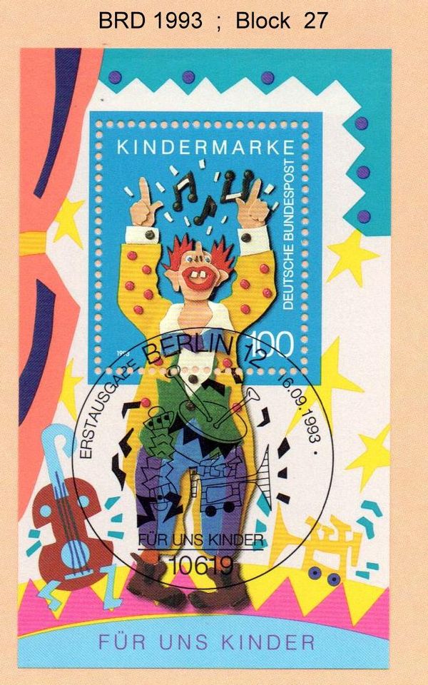 Briefmarken, BRD / Berlin-West , Blöcke in Kühlungsborn