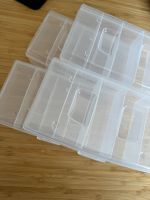 4x transparente Sortierboxen 20cm Sortimentsboxen Box Boxen Set Bayern - Augsburg Vorschau