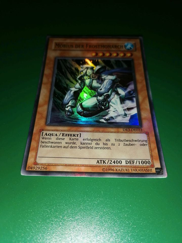 Yugioh Karte Möbius der Frostmonarch Holo Super Rare DR3 in Schillingsfürst