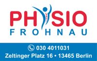 PT VZ/TZ je nach Fobi/AZ 4670 €/VZ (27,00€ )www.physio-frohnau.de Berlin - Reinickendorf Vorschau