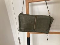 Handtasche Clutch aus Leder Olivgrün Francesco Biasia 32 x 16-32 Mitte - Tiergarten Vorschau