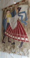 Altes Gemälde Wandbehang Tänzerin Spanien Trachten Retro Vintage Dresden - Löbtau-Nord Vorschau