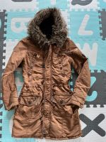 TOP Khujo Damen Wintermantel Parka Cognac/braun M Hessen - Biedenkopf Vorschau